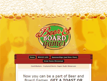 Tablet Screenshot of beerandboard.com